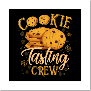 Cookie Tasting Crew Christmas Matching Group Posters and Art